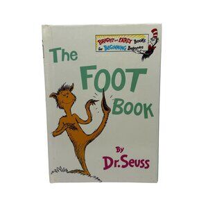 The Foot Book By Dr. Seuss Hardcover Bright & Early Books For Beginning Beginner